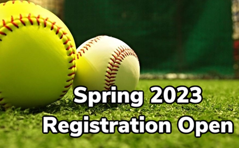 Spring 2023 Season Registration NOW OPEN!